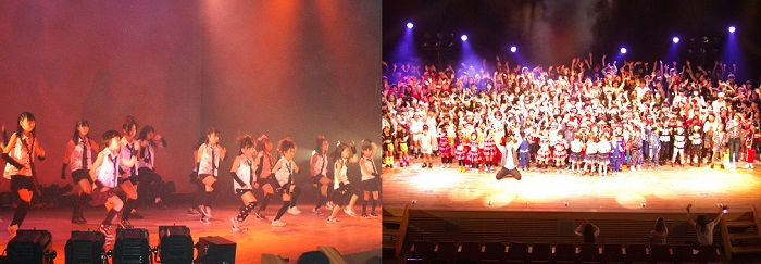 キッズダンスの発表会